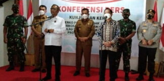Vaksinasi Covid-19 di Natuna Capai Target Nasional, Menkopolhukam Beri Apresiasi