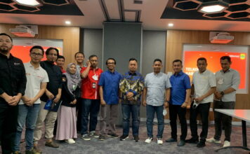 Pemkab Lingga Temui Telkomsel Bahas Penguatan Signal