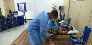 HUT Armada Ke-76, Lanal Ranai Gelar Donor Darah