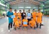 Kalahkan Tim Blackstyle, Tim Twenty One Raih Juara Pertama Turnamen Futsal