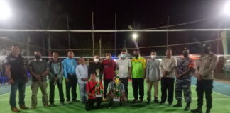 Penutupan Turnamen Bola Voli di Kelurahan Pancur Berlangsung Meriah
