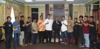 Tiba di Natuna Ketum PWI dan Rombongan Silaturahmi ke Bupati