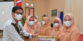 Sekda Kabupaten Natuna Hadiri Peringatan HUT DWP ke-22