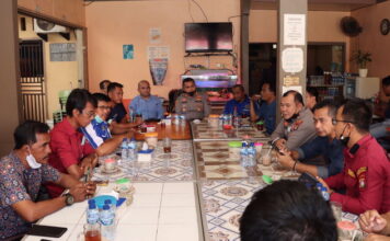 Kapolres Natuna Bersama Dandim dan Ketua Komisi I DPRD Natuna Gelar Silaturahmi Membangun Sinergi Dengan Insan Pers Jelang Nataru