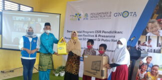 PT. PII Salurkan CSR Pendidikan, Bantuan Fasilitas dan Prasarana Perpustakaan SD Negeri di Kabupaten Natuna