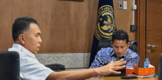 Bertemu Menteri Sandiaga Uno, Bupati Natuna Paparkan Potensi Wisata