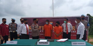 Polres Anambas Tetapkan Kades dan Sekdes Matak Sebagai Tersangka Dugaan Korupsi APBDes 2019