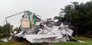 Angin Puting Beliung Luluh Lantakkan Rumah Warga dan Fasilitas Umum