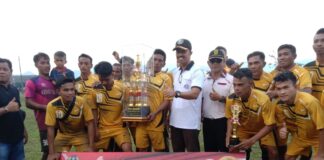 Hut Armada Ke 76 Tahun, Danlanal Gelar Turnamen Bola Kaki dan Bola Voli