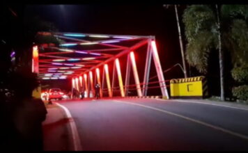 Habiskan Anggaran Rp200 Juta, Akankah Lampu Hias Jembatan Ranai Bertahan Lama ?