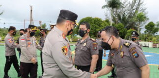 26 Personil Polres Natuna Naik Pangkat, Salah Satunya Kasat Reskrim