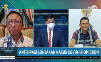Jadi Narsum di ‘Indonesia Bicara’ TVRI, Gubernur Ansar Bagikan Kiat Tangkal Omicron