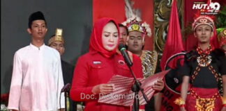 HUT PDI Perjuangan Ke-49 Tahun 2022 Winarti Mendapat Mandat Baca Teks Pancasila