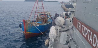 TNI AL Tangkap 3 Kapal Ikan Vietnam di Laut Natuna Utara