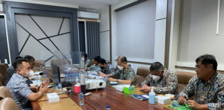 Sampaikan Usulan Penataan Trotoar Kota Dabo, Bupati Lingga Berkunjung ke BPJN