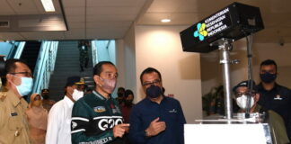 Presiden Jokowi Tinjau Kesiapan Bandara Lombok Sambut MotoGP 2022