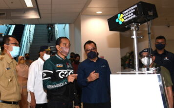 Presiden Jokowi Tinjau Kesiapan Bandara Lombok Sambut MotoGP 2022