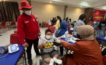 BINDA Kepri Lanjutkan Percepatan Vaksinasi di Maha Vihara Duta Maitreya Batam