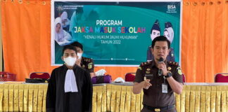 Sosialisasi Hukum, Cabjari Tarempa Laksanakan JMS di SMA Negeri 1 Siantan