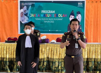 Sosialisasi Hukum, Cabjari Tarempa Laksanakan JMS di SMA Negeri 1 Siantan