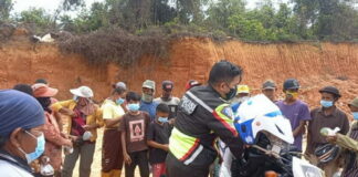 “Razia” Polisi Lalu Lintas Ke Tempat Pembuangan Akhir Sampah