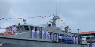 Peringati Hari Dharma Samudra, Lanal Ranai Gelar Upacara Tabur Bunga di Posal Penagi