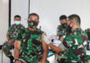 134 Personel Lanud RSA Disuntik Booster Vaksin Covid-19 Pertama