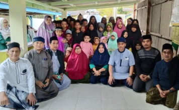 Bupati Lingga Tinjau Gerakan Didikan Subuh