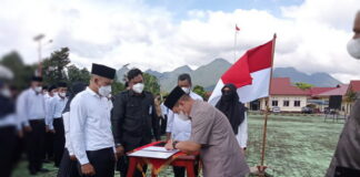 Bupati Lingga M Nizar Lantik 279 Anggota BPD