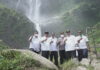 Bupati Asahan Tinjau Obyek Wisata Air Terjun Ponot