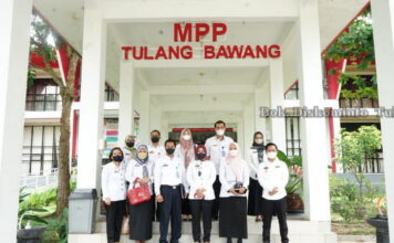 MPP Kabupaten Tulang Bawang Menjadi Percontohan di Provinsi Lampung