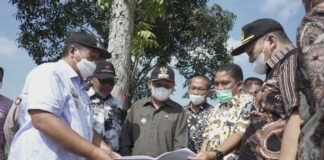 Bupati dan Wakil Bupati Tinjau Rencana Pembangunan Jalan