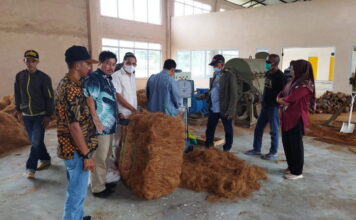 Disperindagkop Lingga Kembali Akan Operasikan Sentra Kelapa