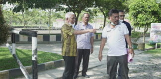 Bupati Tinjau Rencana Pembangunan Tempat Kuliner di Lokasi Hutan Kota