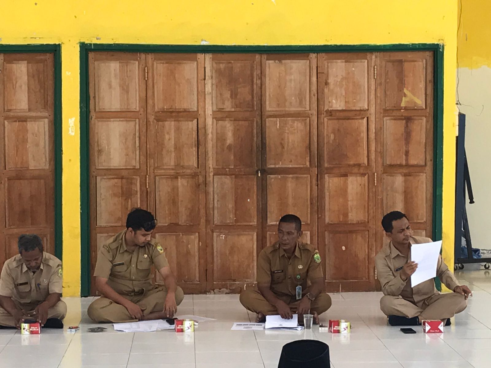 Sekcam Katang Bidare Pimpin Rakor Pembentukan Pokja Bunda Paud