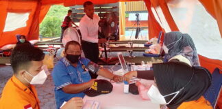 HUT Basarnas Ke-50, KPP Natuna Gelar Donor Darah