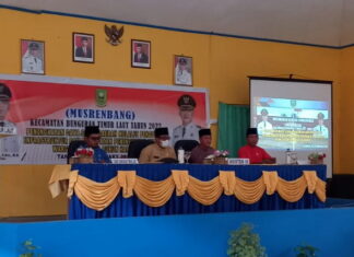 Ketua Komisi III DPRD Natuna Hadiri Musrenbang di Bunguran Timur Laut