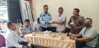 HUT HPN Tahun 2022, Rutan Tanjungpinang Beri Kejutan Kue Ulang Tahun ke SMSI