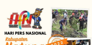 Ada Pertunjukan Kesenian Tradisional dan Bagi Sembako Pada Puncak HPN di Natuna