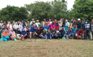 Puncak HPN, Wartawan Natuna Baksos di Desa Sebadai Hulu