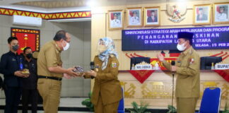 Kunker Wagub Lampung, Lampura Ditahun 2022 Dalam Program Penanganan Kemiskinan