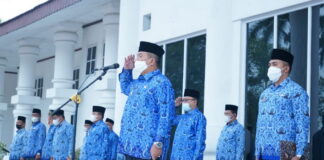 Wakil Bupati Asahan Pimpin Upacara Hari Kesadaran Nasional