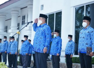 Wakil Bupati Asahan Pimpin Upacara Hari Kesadaran Nasional