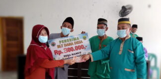 Pemdes Mamut Salurkan BLT Dana Desa Bulan Januari dan Februari Tahun Anggaran 2022