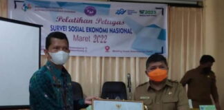 Wabup Anambas Buka Pelatihan Petugas SUSENAS