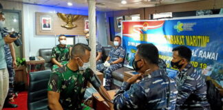 Lanal Ranai Kebut Vaksinasi Maritim Untuk Prajurit KRI Imam Bonjol – 383 dan ASN Natuna