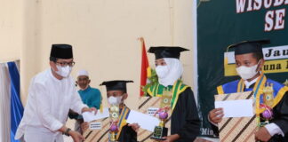 412 Santri dari 37 TPQ Se- Natuna Gelar Wisuda Bersama Ke-10
