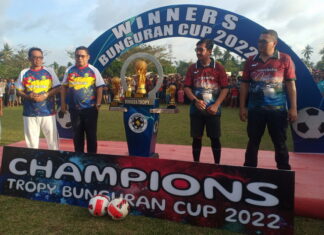 Sekda Natuna Boy Wijanarko Tutup Bunguran Cup 2022