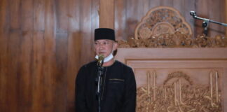 Melalui Peringatan Isra’ Mi’raj 1443 Hijriah, Wabup Natuna Ajak Jema’ah Jaga SholatÂ