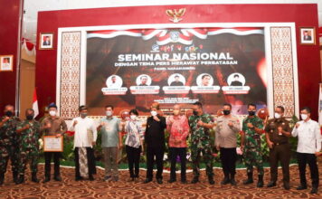 Kabid Humas Polda Kepri Hadiri Seminar Nasional Dengan Tema “Pers Merawat Perbatasan”